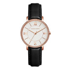 Clamart Black Leather - 36 mm