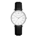 Clamart Black Leather - 36 mm