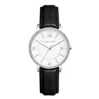 Clamart Black Leather - 36 mm