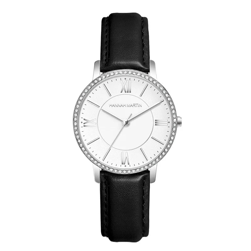 Clamart Black Leather - 36 mm